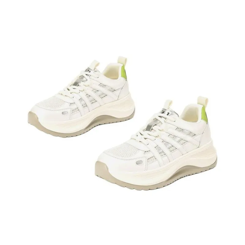 JOSINY Anti-Slip Wear-Resistant Low-Top Chunky Sneakers Women's-1