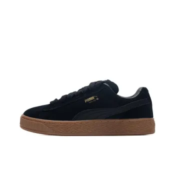 PUMA Suede XL Anti Slip Wear Resistant Low Top Skateboard Shoes Unisex Black
