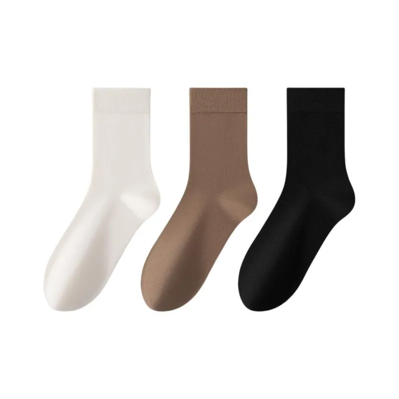 MIIOW Mid Calf Socks Women's Combo Set-1