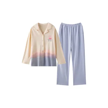 Montagut Pajama Set Fall Women's 2 Pack Light Purple