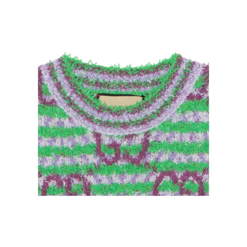 GUCCI Gg Striped knit Top-2