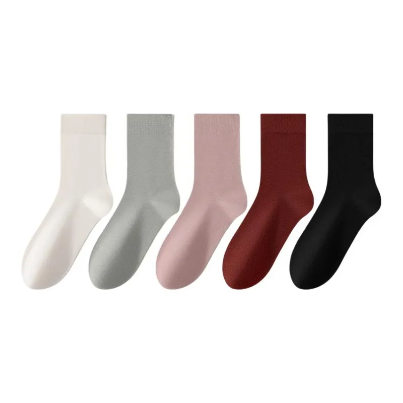 MIIOW Mid Calf Socks Women's Combo Set-6