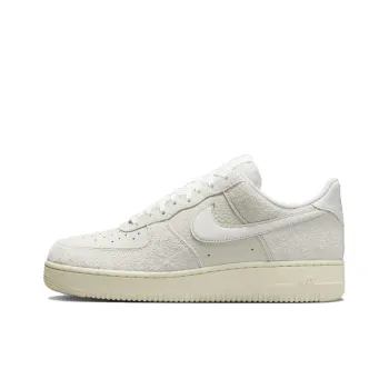 Nike Air Force 1 Anti Slip Wear Resistant Low Top Skateboard Shoes Unisex Beige