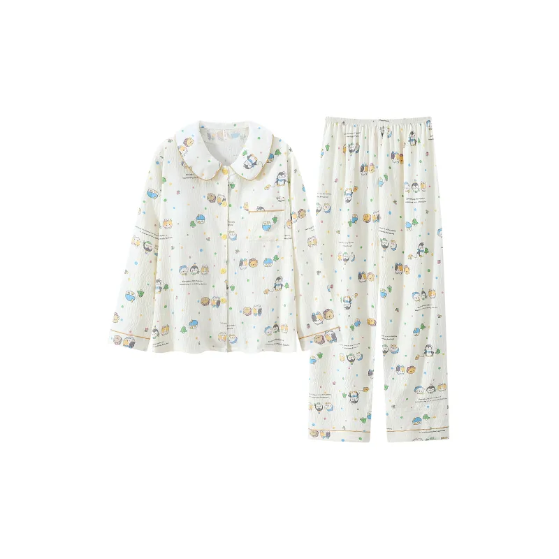 Maultiay Pajama Set Women's Apricot-0