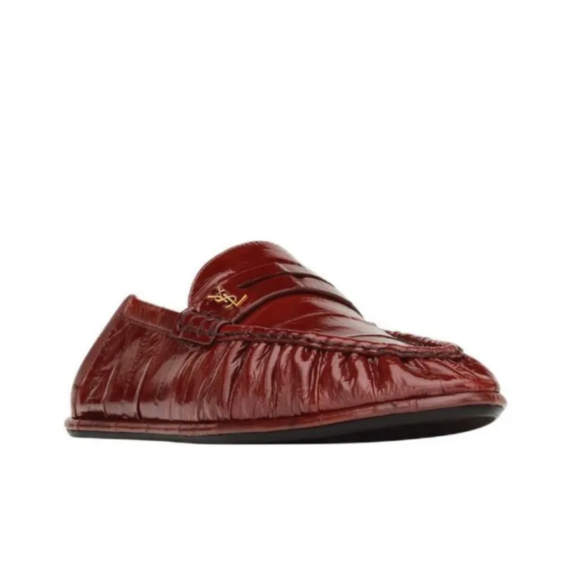 SAINT LAURENT Le Loafer Penny Slippers Women's-3