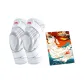White Knee Protector 1 Pair+Cooling Sports Towel[China Kung Fu]
