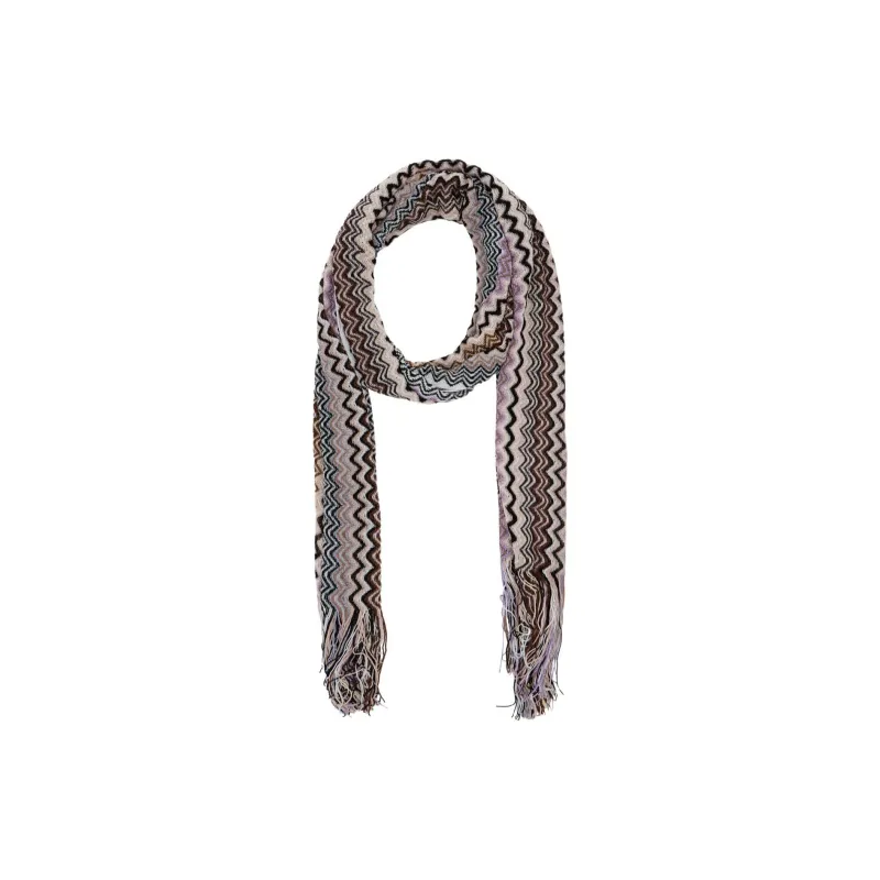 MISSONI Zigzag Lurex Scarf-1
