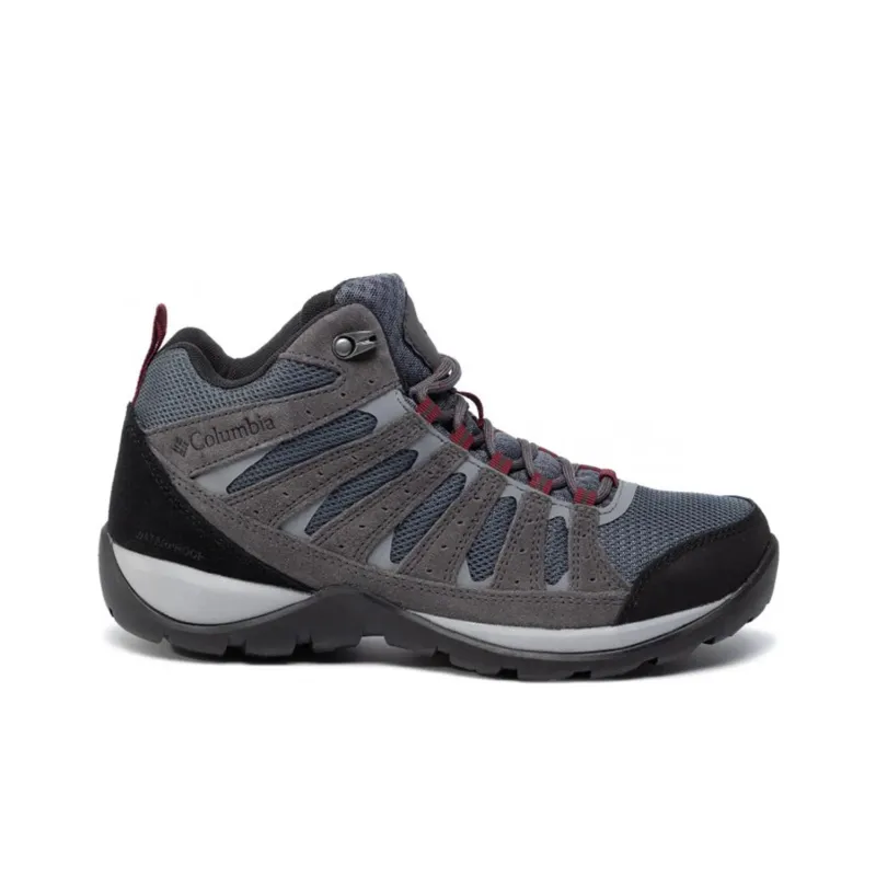 Columbia Redmond V2 Slip-Resistant Mid-Top Trekking Shoes Men's Gray-1