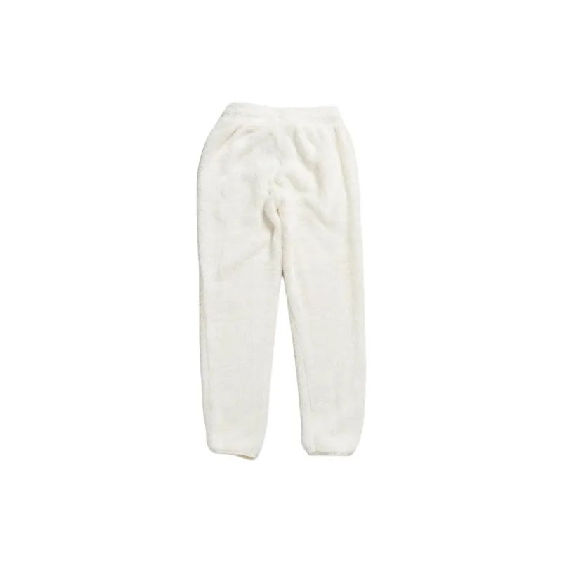 Reebok CL F VECTOR SHERPA Knitted Sports Pants Men's White-1