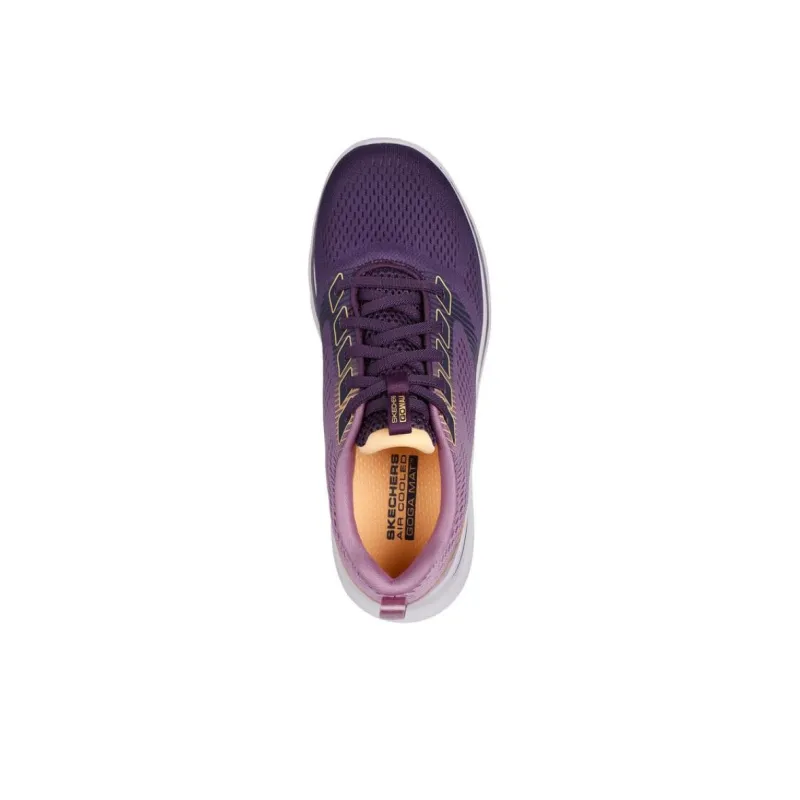 Skechers GO WALK 7 Slip Resistant Support Wear Resistant Low Top Casual Shoes Women's Purple-4
