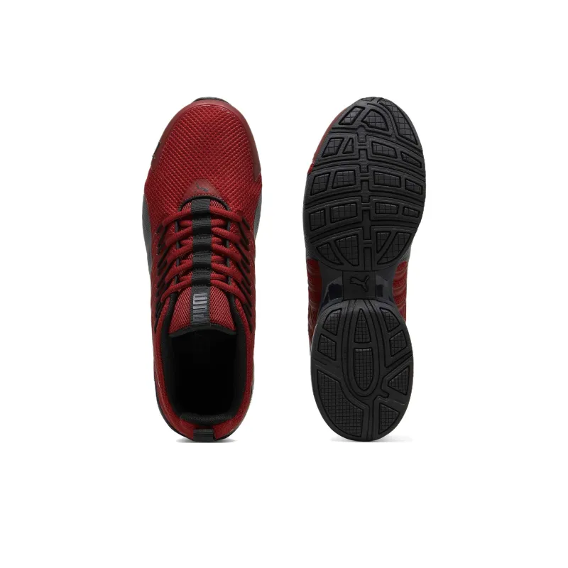 PUMA Voltaic Evo Anti Slip Wear Resistant Low Top Casual Running Shoes Men's Red-3