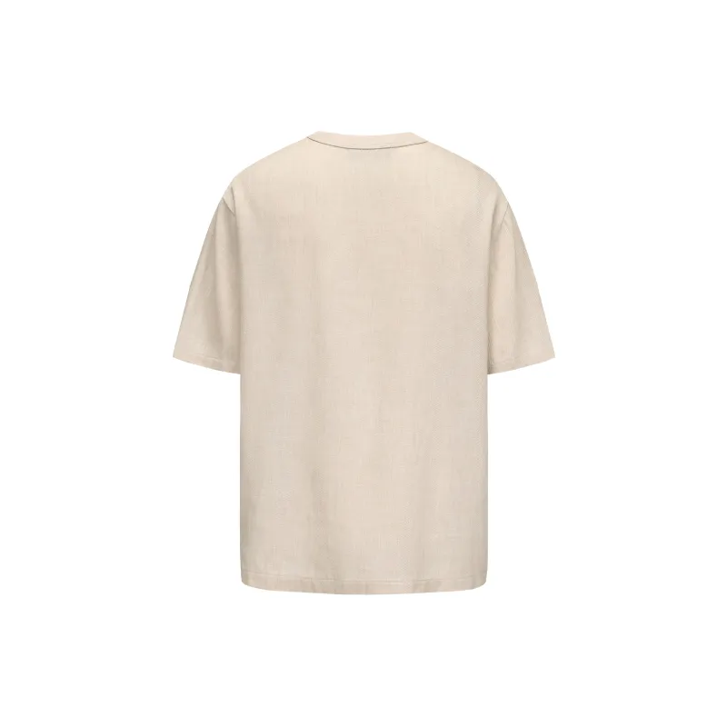 GALLIANO LANDOR T Shirt Unisex Beige-1