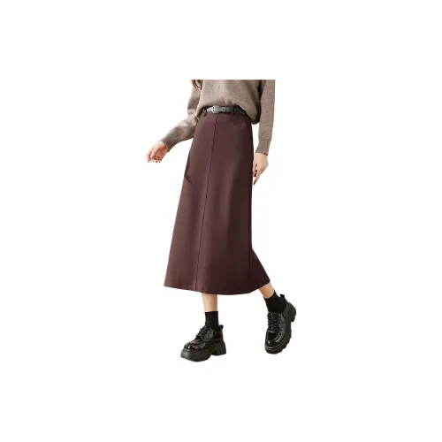 TERRE BLEUE Casual Long Skirts Women's