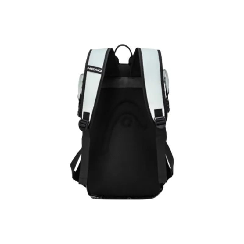 HEAD Fabric Backpack Large Size Unisex Black/Light Green-9