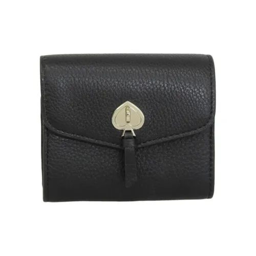 Kate Spade Marti Leather Wallet Small Size Women's Black