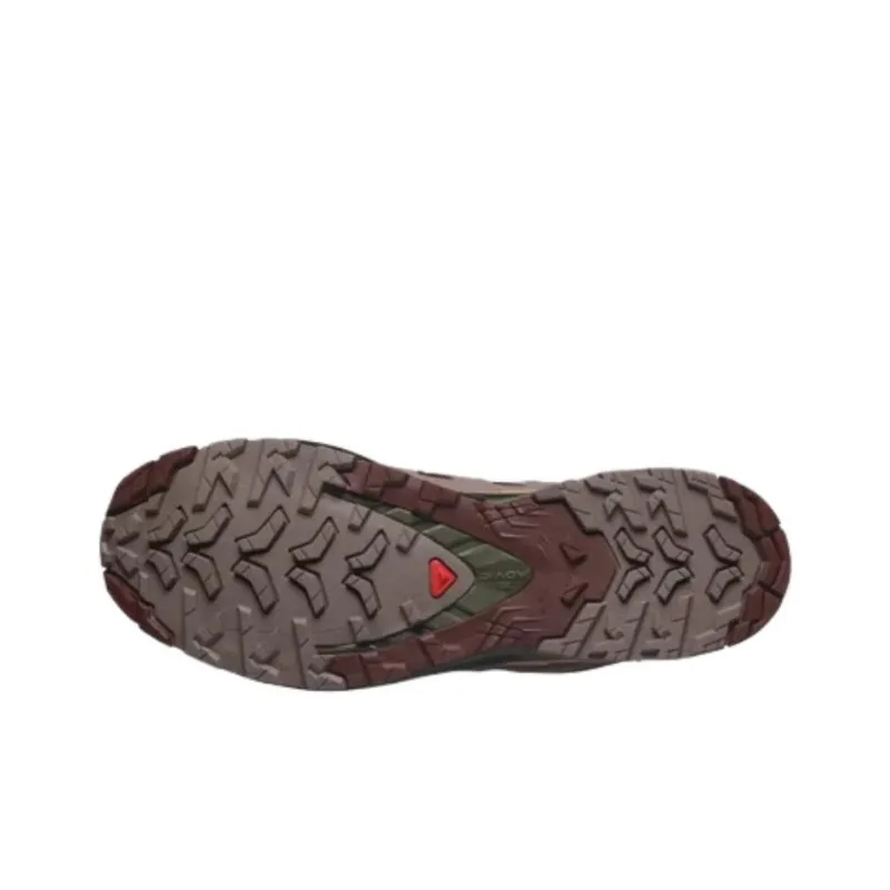 SALOMON XA Pro 3D V9 Anti Slip Wear Resistant Low Top Trail Running Running Shoes Men's Coffee Brown-3
