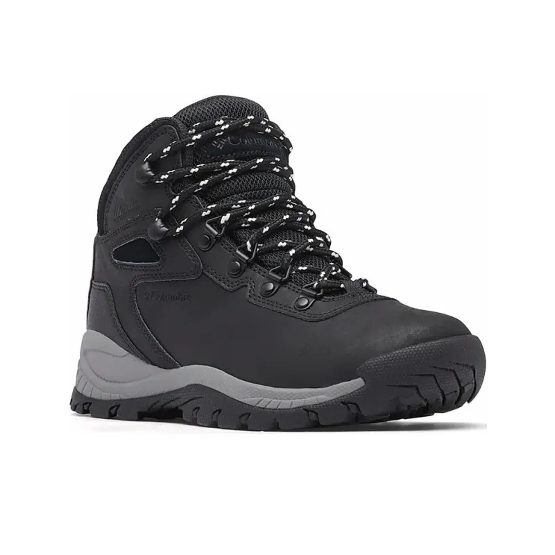 Columbia Newton Ridge Plus Anti-Slip Wear-Resistant Mid-Top Trekking Shoes Women's Black-2