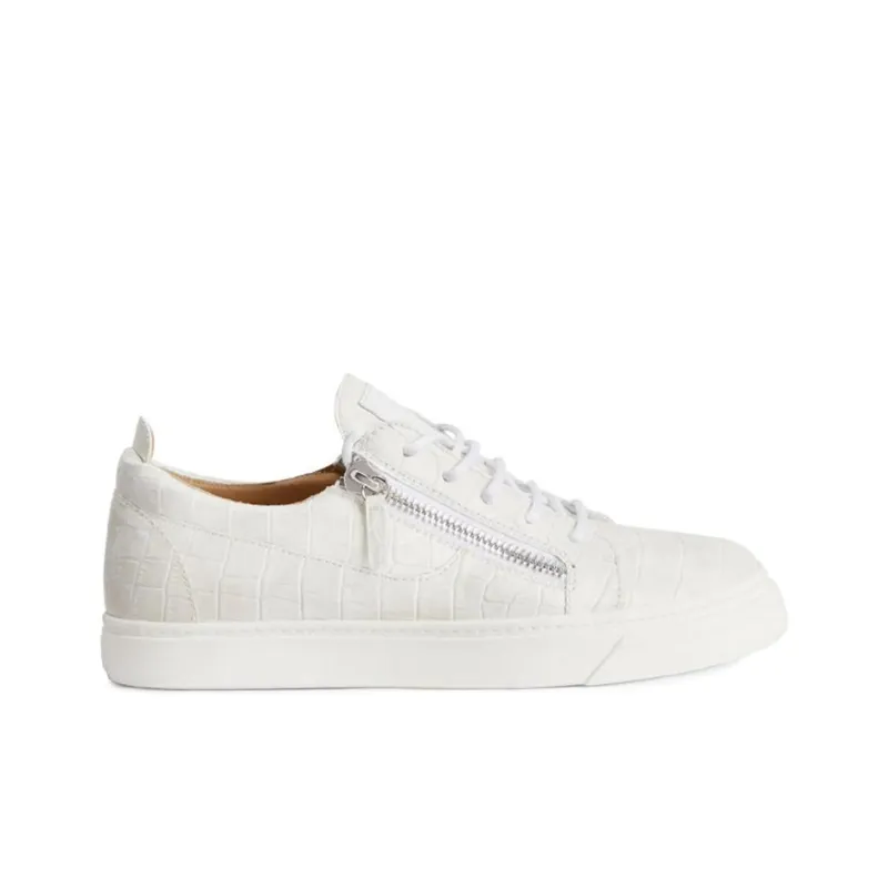Giuseppe Zanotti Frankie Crocodile effect Sneakers-1
