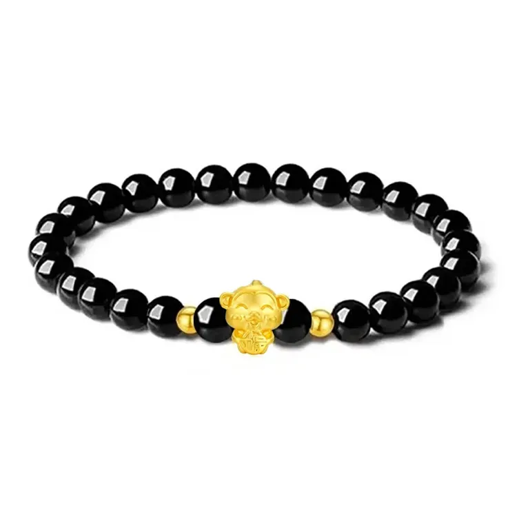 Chongqing gold store Gold Bracelet Unisex-12