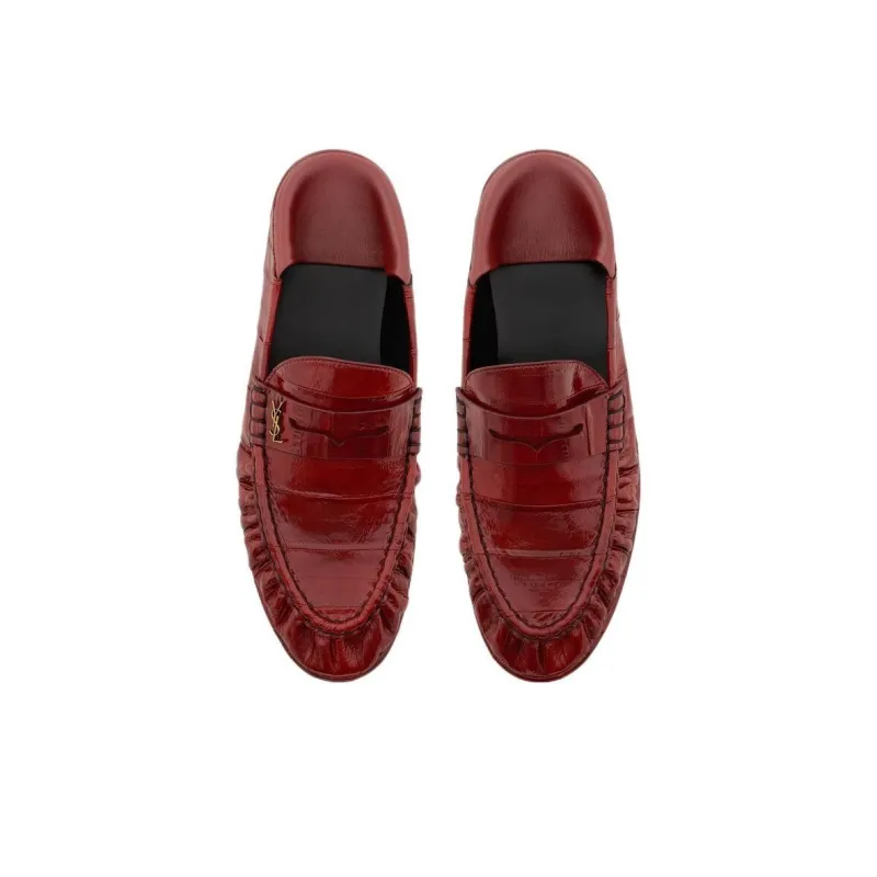 SAINT LAURENT Le Loafer Penny Slippers Women's-4