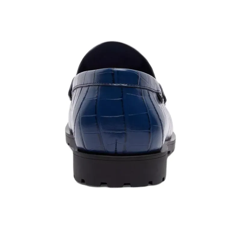 COACH Loafers Men Blue-4