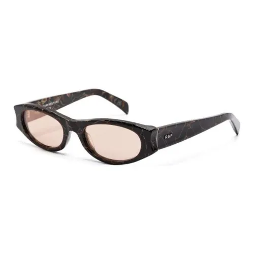frameless tinted logo-debossed sunglasses Oro