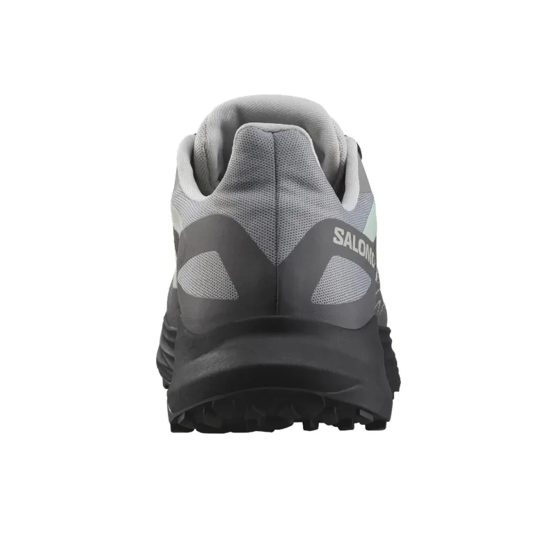 SALOMON ULTRA FLOW Anti Slip Wear Resistant Low Top Trail Running Shoes Men's Gray Black-4