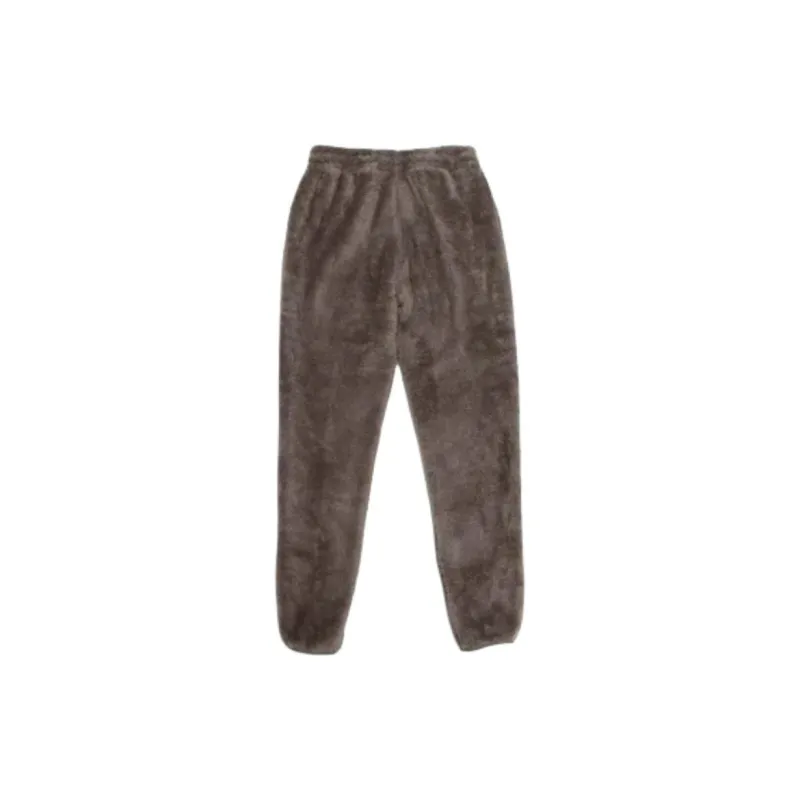 Reebok CL F VECTOR SHERPA Knitted Sports Pants Men's Brown-1
