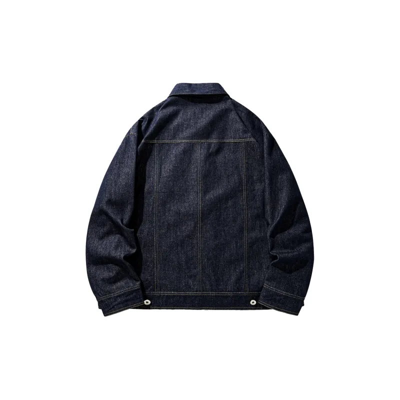 WILD LEADER Jackets Coats Unisex Denim Blue-1
