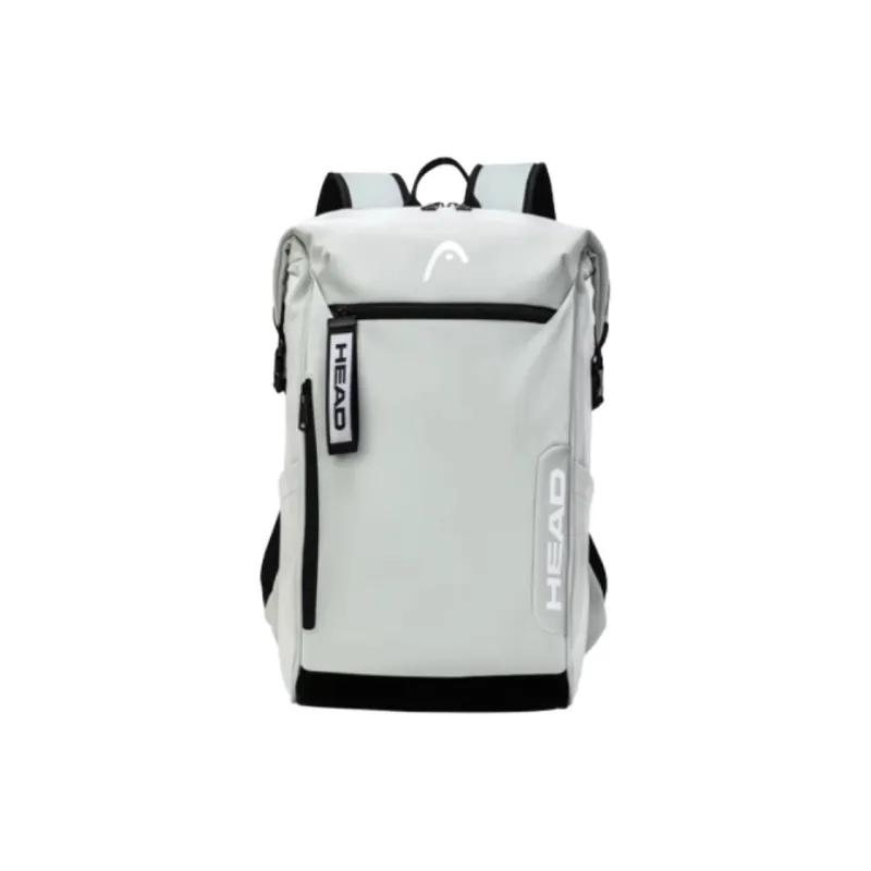 HEAD Fabric Backpack Large Size Unisex Black/Light Green-7