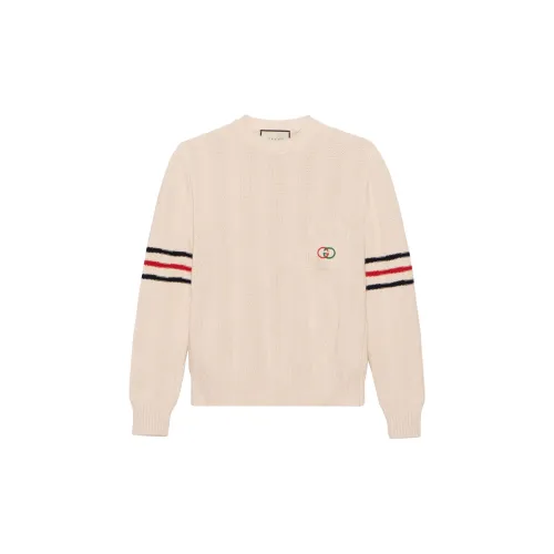 GUCCI Sweaters Men Ivory White