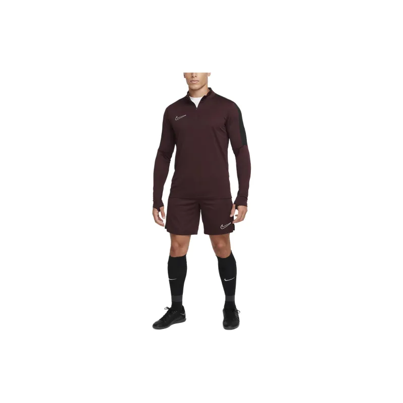 Nike Dri-Fit AcademySwoosh FW24 Soccer Bottoms Men's Burgundy/Black/White-1
