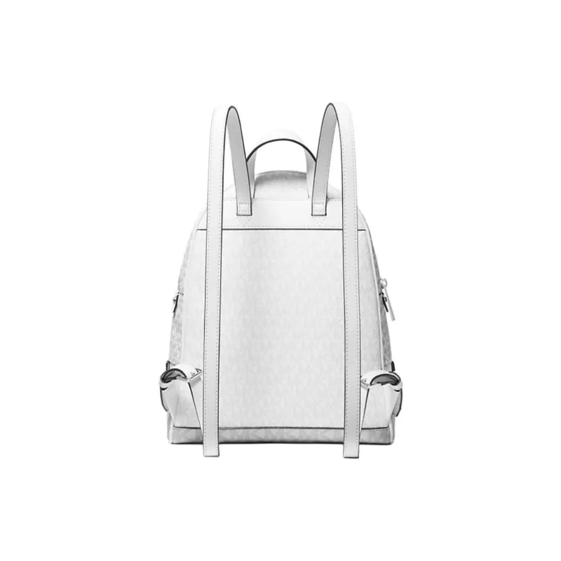 MICHAEL KORS Rhea Medium Color Block Logo Backpack-1