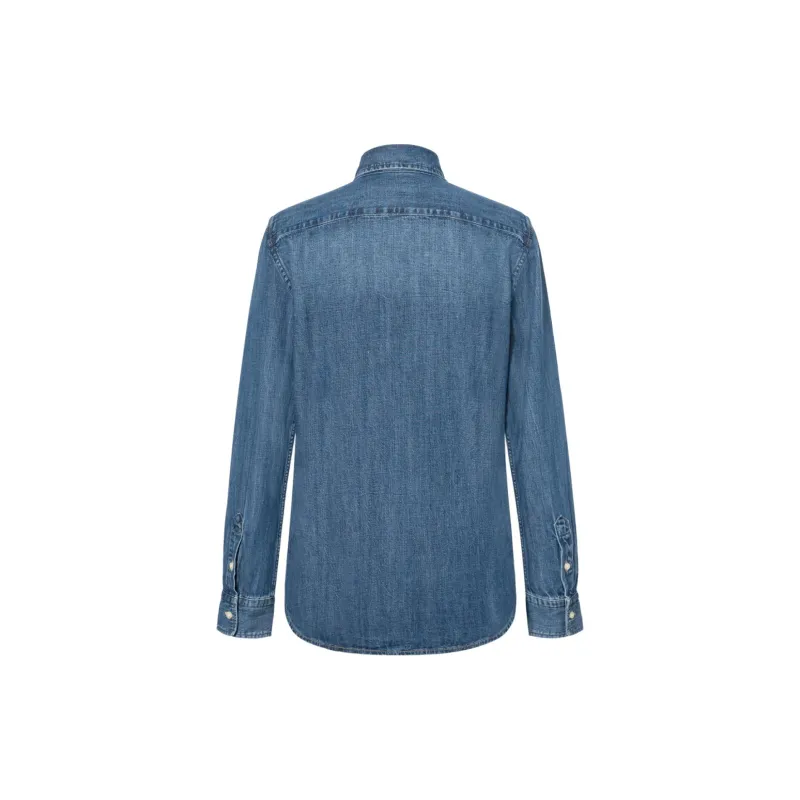 Polo Ralph Lauren Crlte St Long Sleeve Button Front Shirt Merced Wash-1