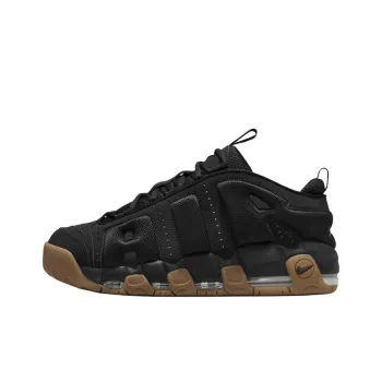 Nike Air More Uptempo Low Black Gum