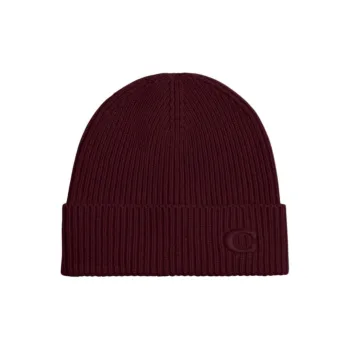 COACH Cashmere Beanies Men's Red