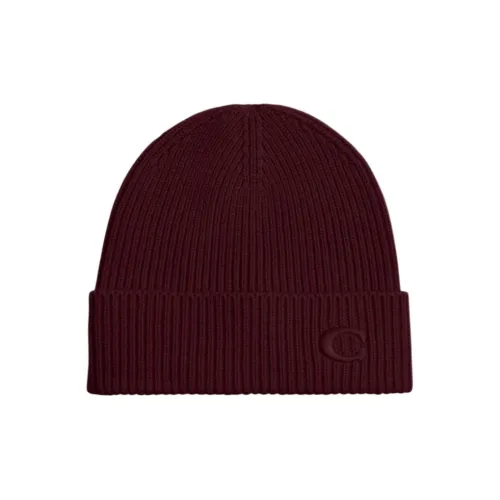 COACH Cashmere Beanies Men's Red