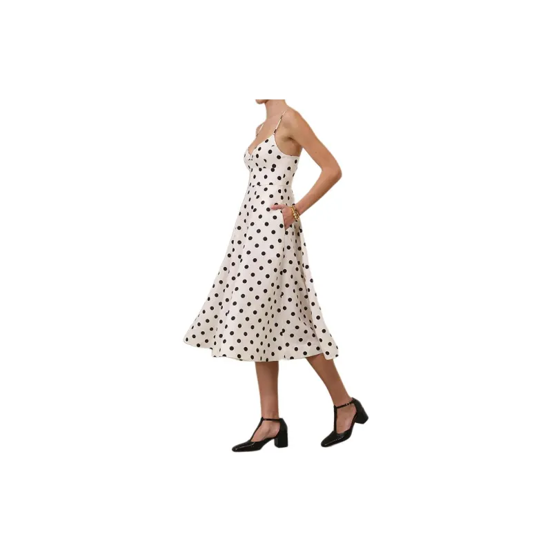 Zimmermann FW24 Slip Dresses Women's Cream White-3