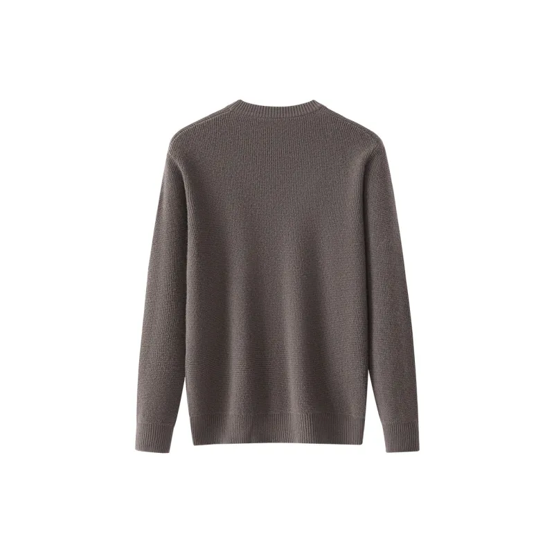 H YXIANG Cashmere Sweater Men's-3