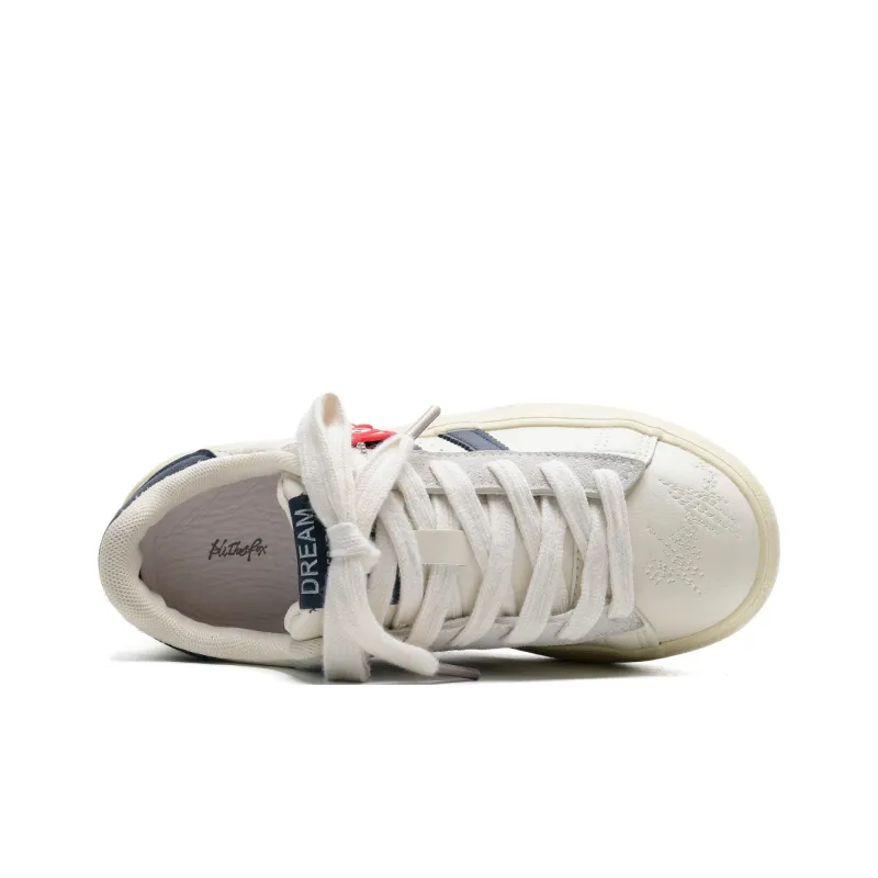 ALI THE FOX Slip Resistant, Abrasion Resistant, Lightweight, Breathable Low Top Skateboard Shoes Women's Box Included-26