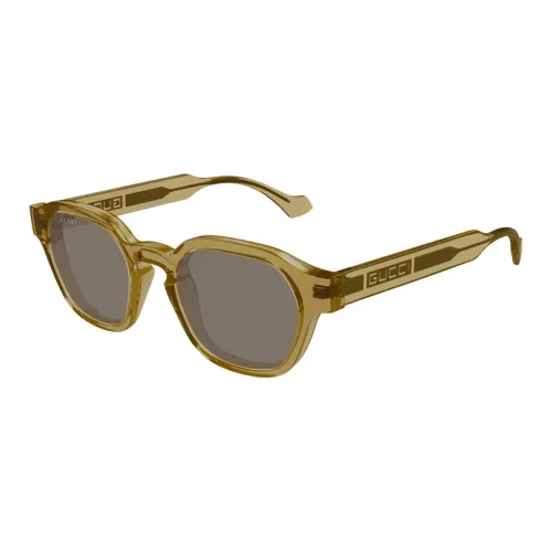 GUCCI Oval Frame Sunglasses