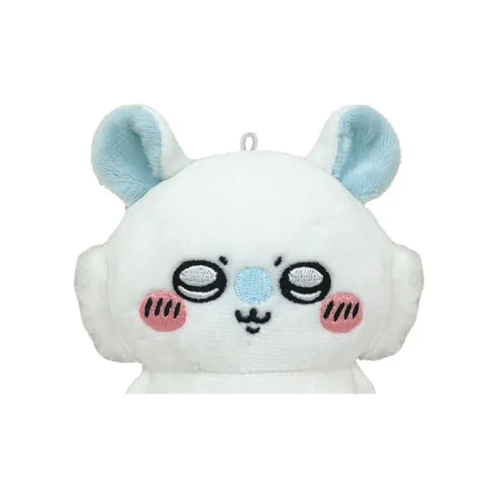 Chiikawa Momonga Dual Function Phone Stand Dolls Plush Doll 10cm Height-2