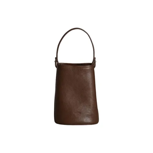 UNIFINE Top Grain Vegetable Tanned Cow Leather Handbag Women's Walnut Brown/Maple Leaf Red/Midnight Black