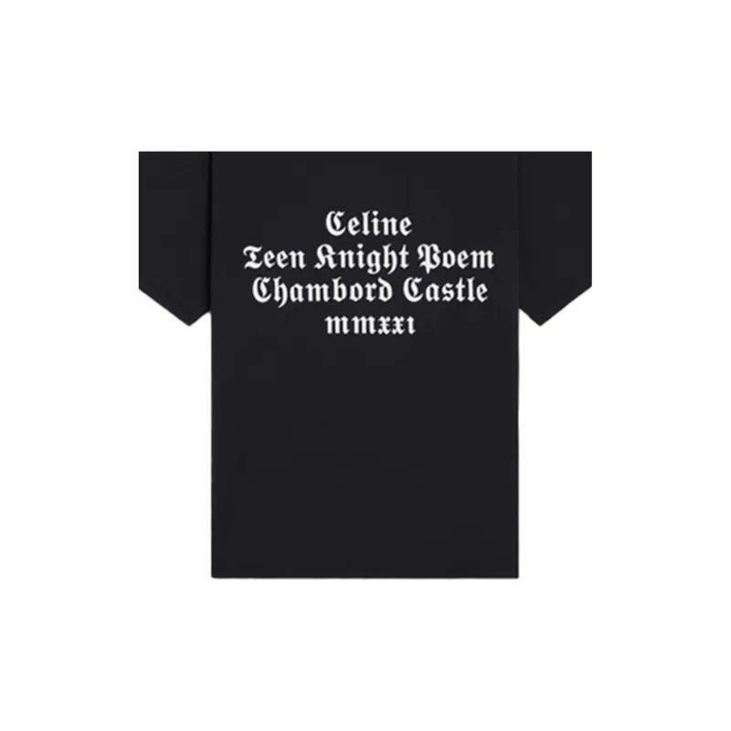 CELINE T Shirts Men Black-6