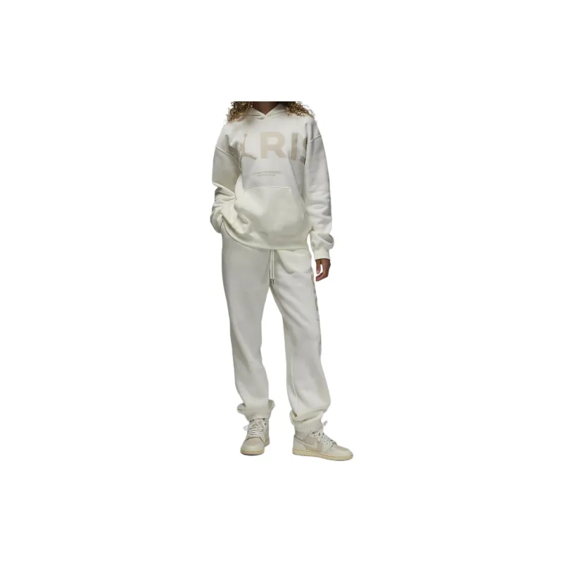 Jordan Paris Saint-GermainBrooklyn Fleece FW24 Casual Pants Women's White-1