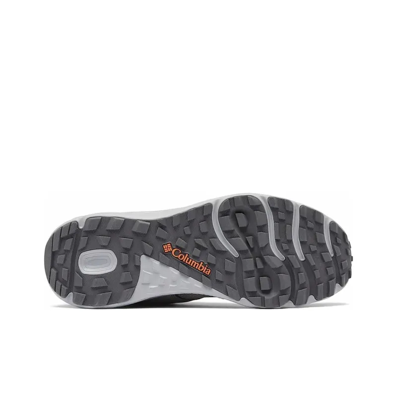 Columbia Benson Slip Resistant Mid Top Trekking Shoes Women's Gray Orange-4