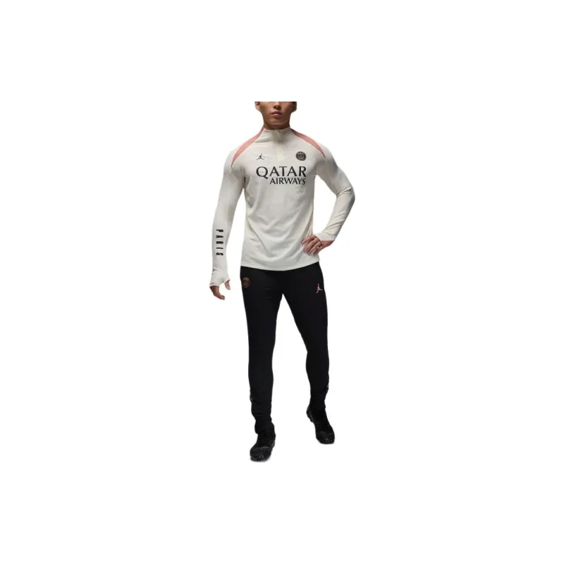 Jordan Paris Saint Germain FW24 Dri FIT ADV T Shirt Men's White Pink-2