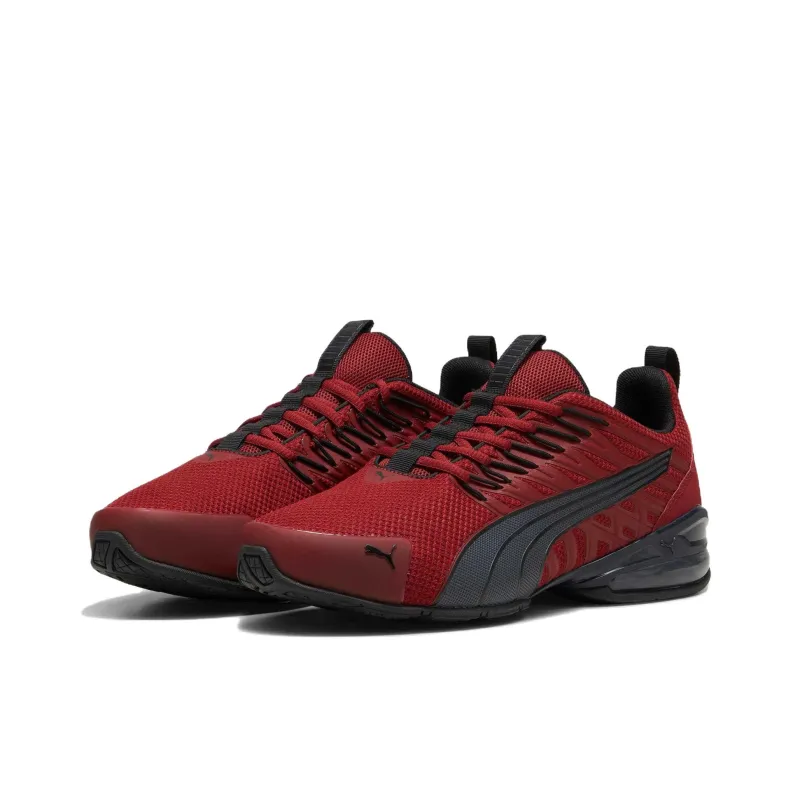 PUMA Voltaic Evo Anti Slip Wear Resistant Low Top Casual Running Shoes Men's Red-2