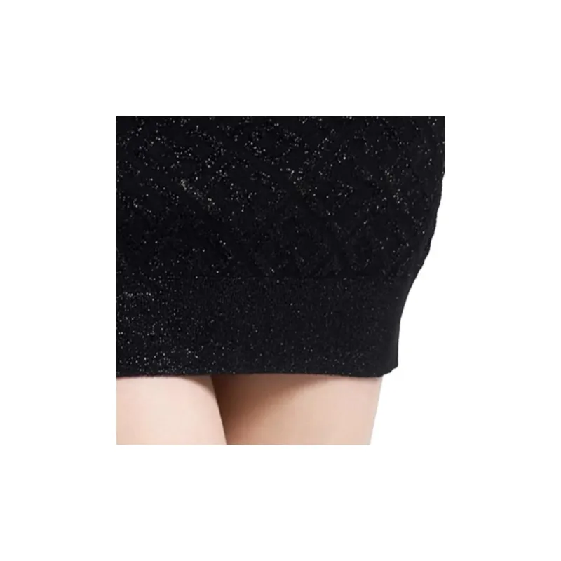 BESIONIA FW23 Long Sleeved Dresses Women's Black-6