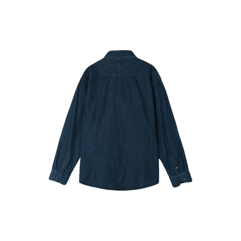 WILD LEADER Shirt Unisex Denim Blue-1